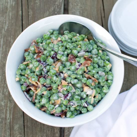 Bacon Pea Salad