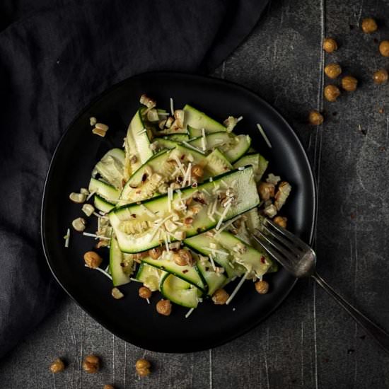 Raw Zucchini Salad Recipe