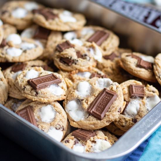 S’mores Chocolate Chip Cookies