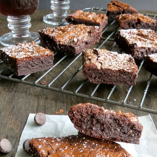 Fudgy Flourless Brownies Recipe