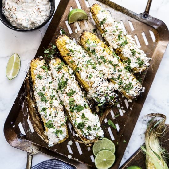 Healthy Mexican Street Corn