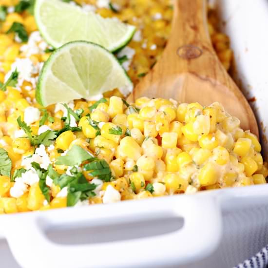 Mexican Street Corn Casserole
