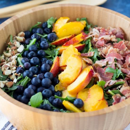 Bacon and Peach Salad