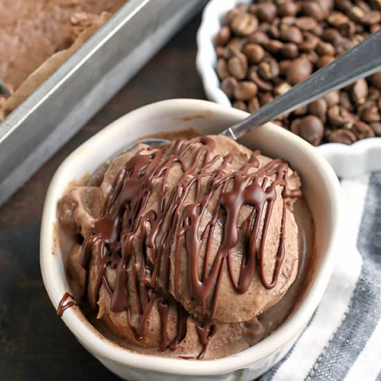 Paleo Chocolate Coffee Ice Cream
