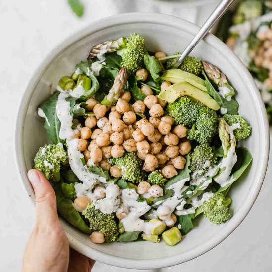 Simple Chickpea Salad