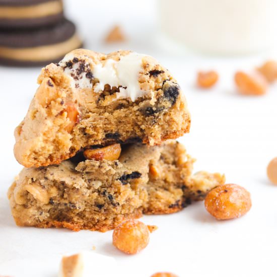 Loaded Peanut Butter Cookies