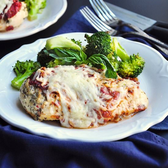 Easy Baked Chicken Parmesan