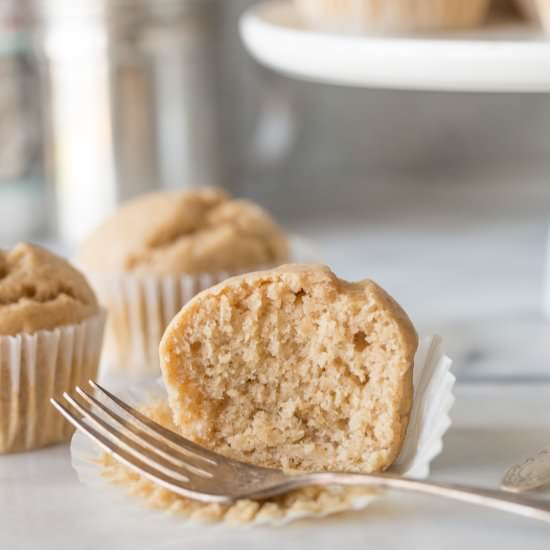One Bowl Applesauce Muffins