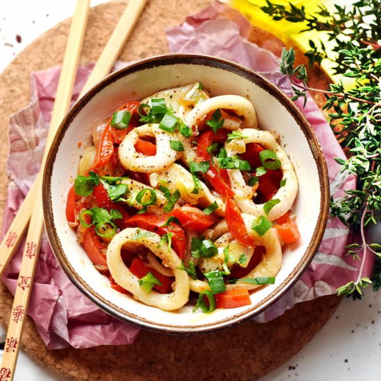 Chinese Style Calamari