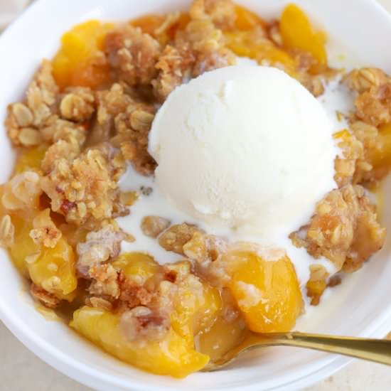 Peach Crisp