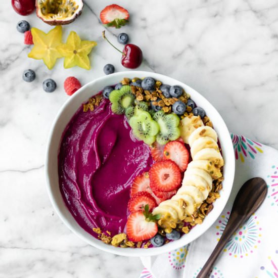 Beautiful Pitaya Bowl