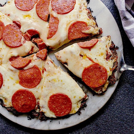 Keto Chicken Pizza Crust