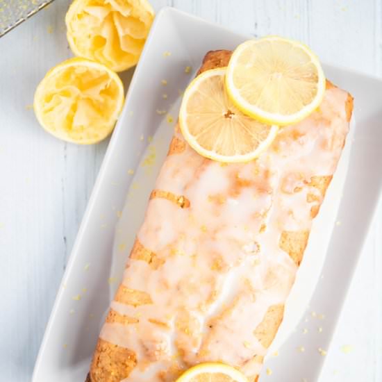Vegan Lemon Drizzle Cake