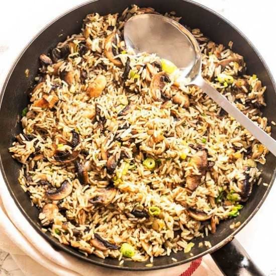 Mushroom rice