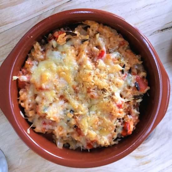 crispy tomato rice