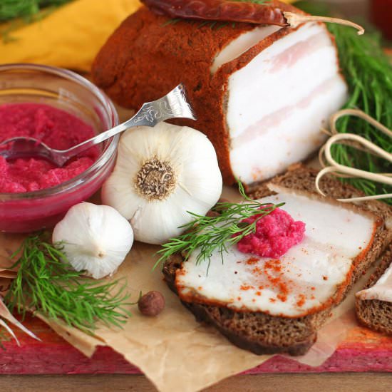 Hungarian Pork Lard (Salo)