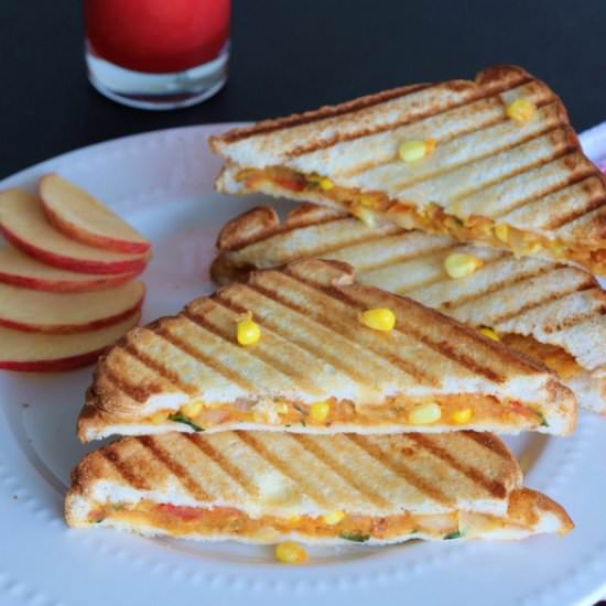 Potato Corn Sandwich