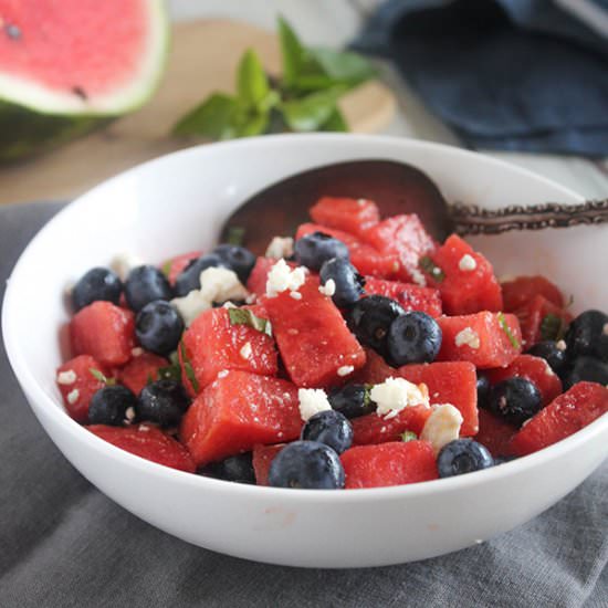 Red White and Blue Salad