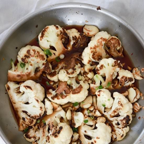 Vegan Cauliflower Adobo