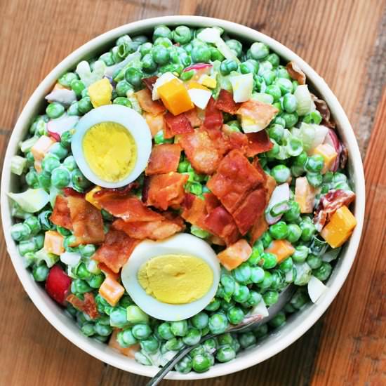 Kitchen Sink Pea Salad
