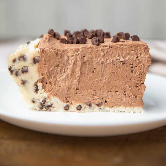 Chocolate Chip Cookie Dough Pie
