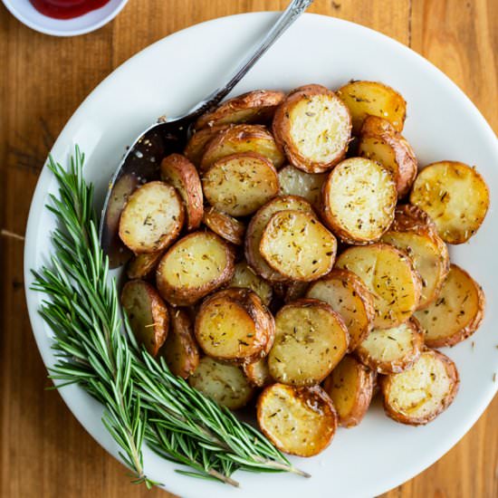 Grilled Rosemary Potatoes