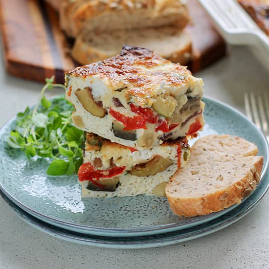 Roasted Vegetable Frittata