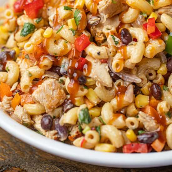 BBQ Chicken Pasta Salad