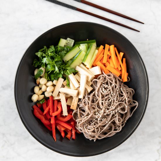 Soba Noodle Salad