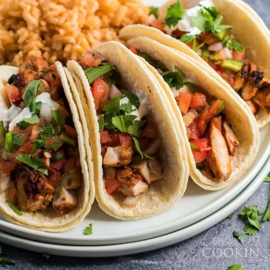 Chicken Tacos