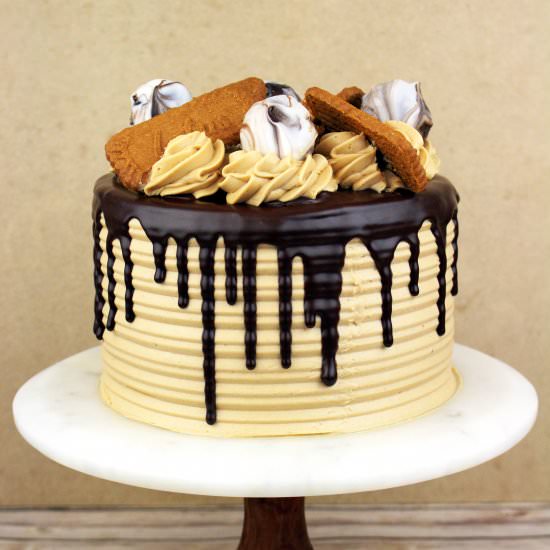 Cookie Butter Crunch Cake