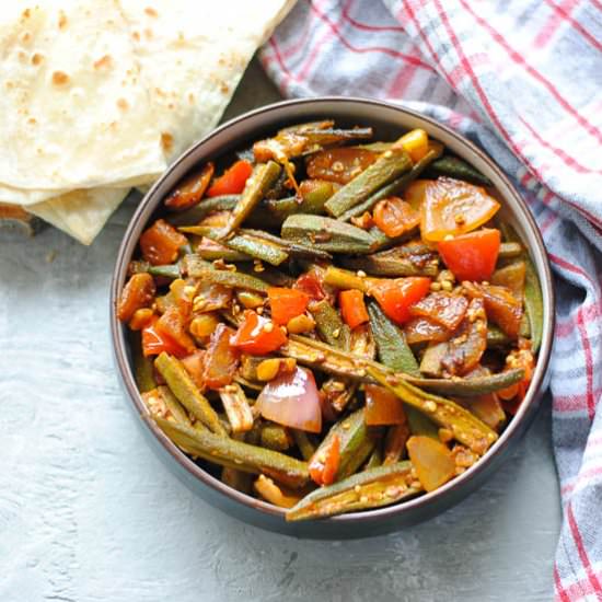 Bhindi Fry (Okra Stir Fry)