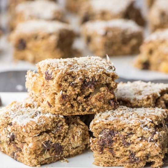 Apricot, Almond & Chocolate Bars