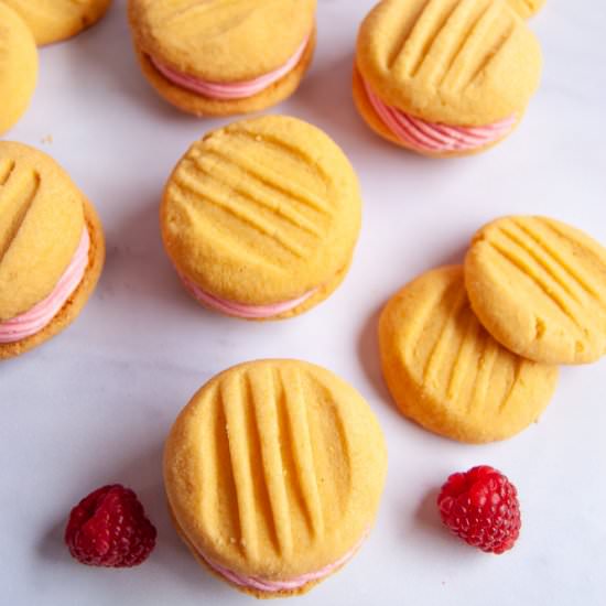 Vanilla Custard Biscuits