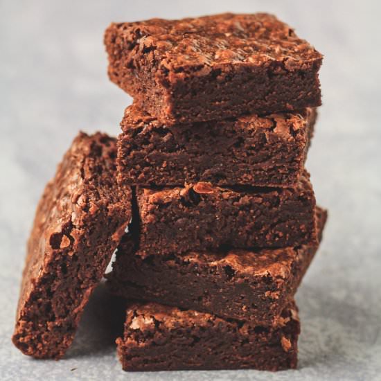 Easy 3 Ingredient Nutella Brownies