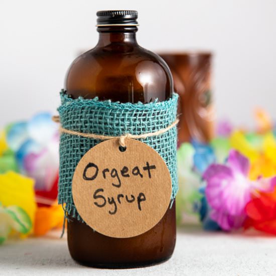Homemade Orgeat Syrup