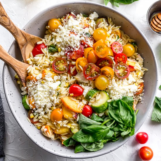 Summer Vegetable Orzo Salad