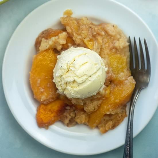 BISQUICK PEACH COBBLER