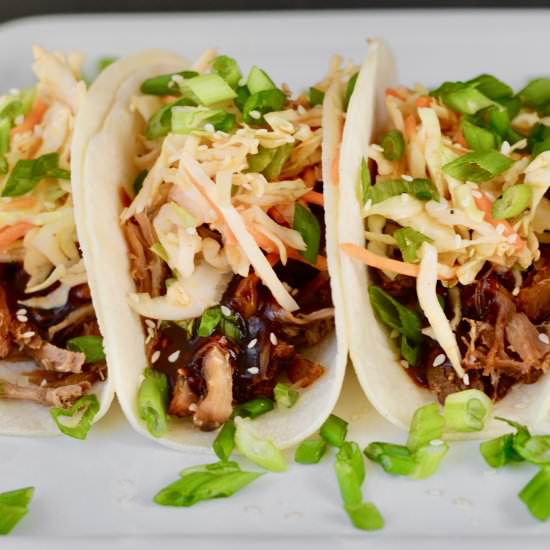 Korean BBQ Tacos with Quick Kimchi