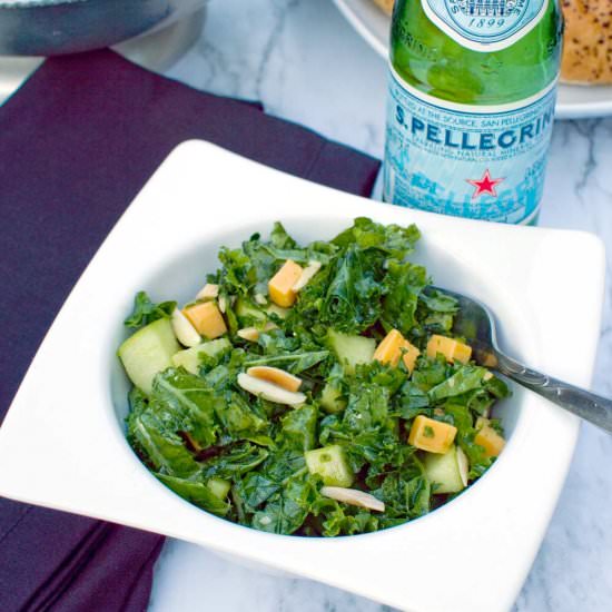 Kale Apple Cheddar Salad