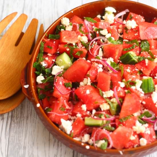 Watermelon and Feta Salad
