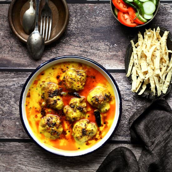 Punjabi Kadhi Pakora
