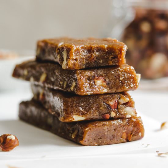 No Bake Salted Caramel Bar