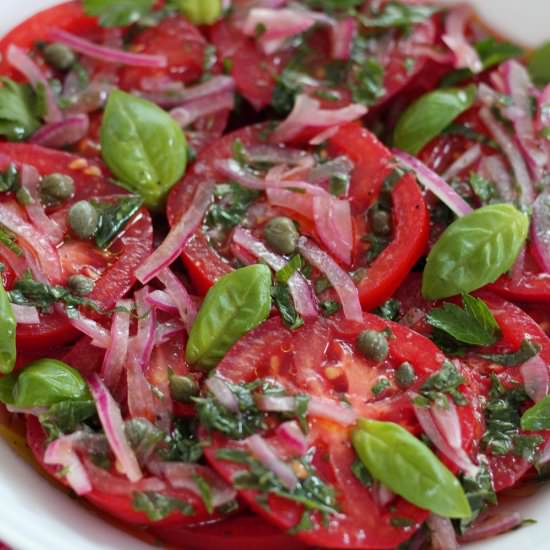 Marinated Tomato Salad