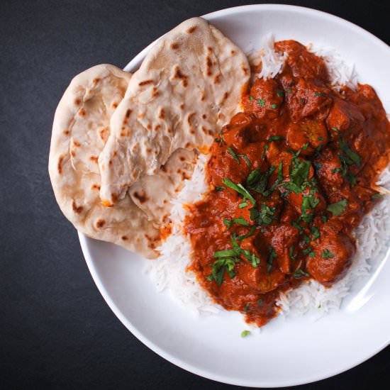 Vegan Chicken Tikka Masala