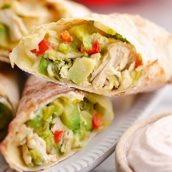 Air Fryer Chicken Egg Rolls