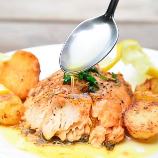 Oven Roasted Salmon