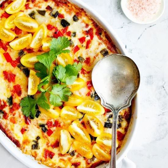 Spaghetti Squash Enchiladas