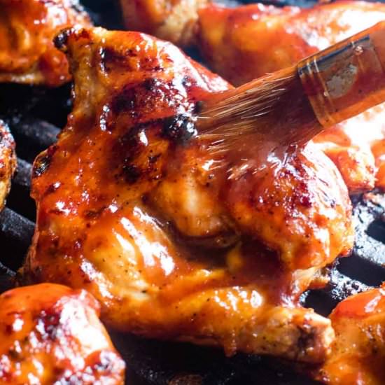 BBQ Chicken on the Grill