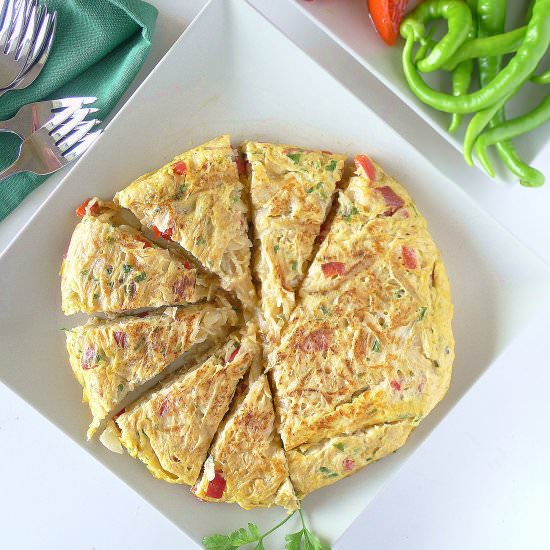 All-Onion Tortilla